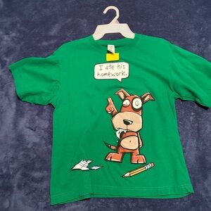Dog Ate My Homework T Shirt “I ate his homework” 10/12